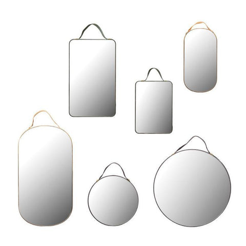 Velvet Edged Wall Mirrors