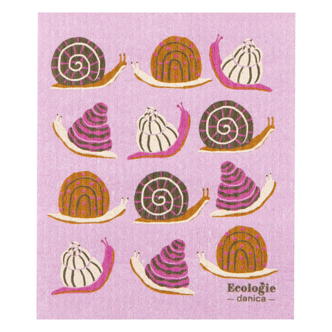 Snails Swedish Dishcloth