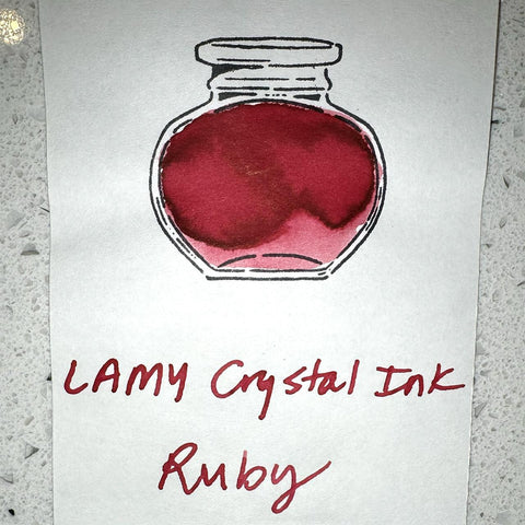 LAMY T53 Crystal Ink, Ruby