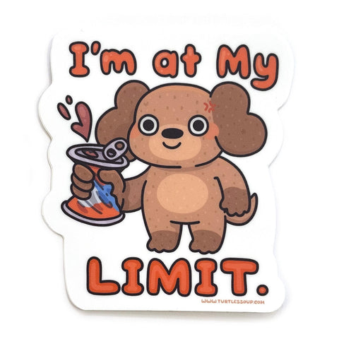 At My Limit Sticker