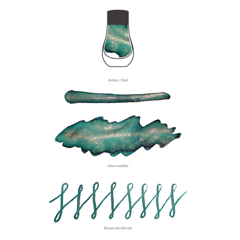 Painter Series Bottled Ink, Les Falaises a Étretat