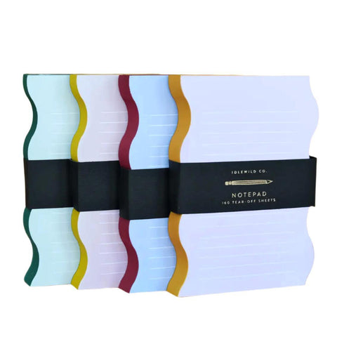 Wavy Shaped Notepad