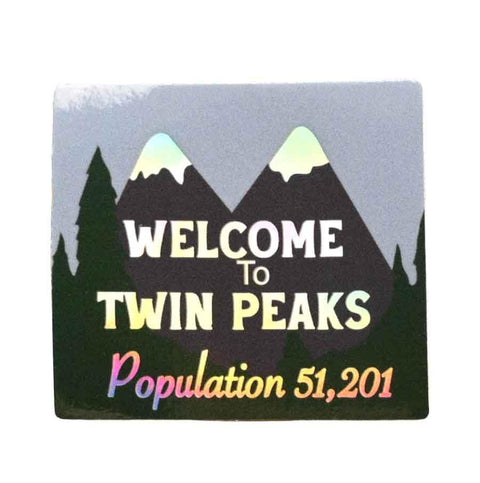 Twin Peaks Sticker