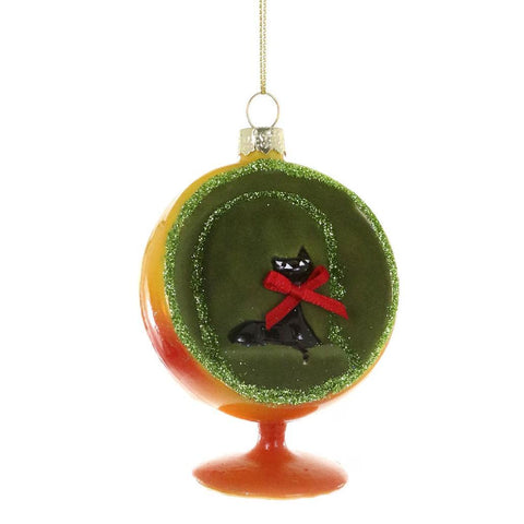 Mid-Century Modern Chair + Cat Ornament