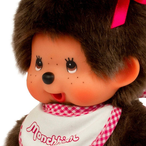 Monchhichi Classic Pink Girl Plush