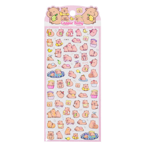 Cappie Baby Puffy Stickers