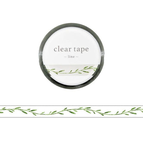 Olive Branch Clear Tape
