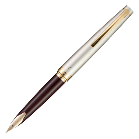 E95S Fountain Pen, Burgundy + Ivory
