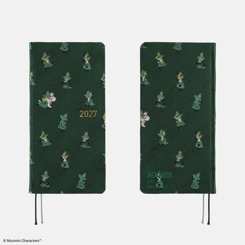 Hobonichi Techo Weeks 2027 Planner, Moomin: A Day in the Life of Snufkin