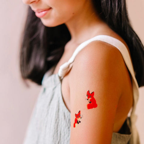 Furry Friends Tattoo Sheets