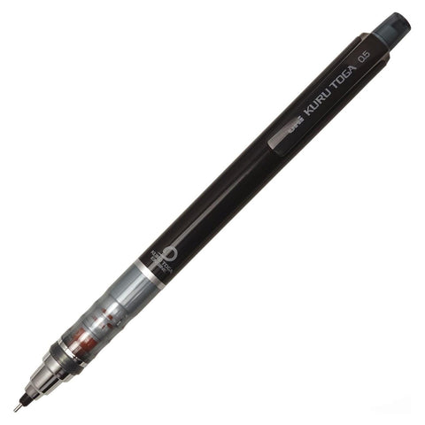 Uni Kuru Toga Mechanical Pencil, Black