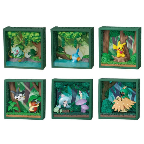 Pokémon Frame Deep Woods Re-Ment
