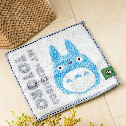 Tiny Blue Totoro Towel
