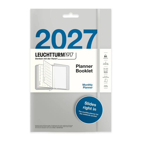 2027 Monthly Planner Booklet, B5