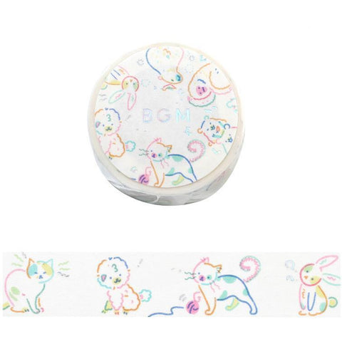 Color Zoo Washi Tape