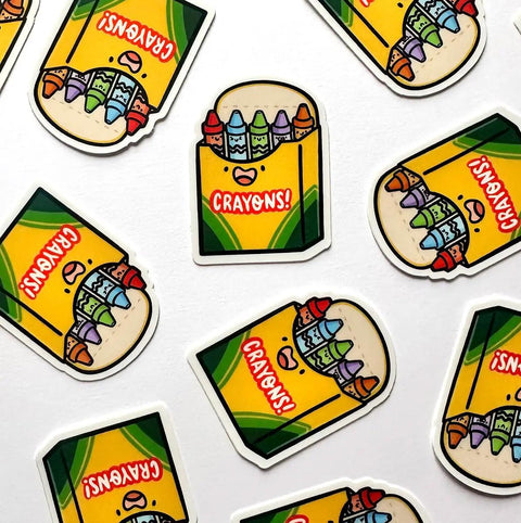 Crayons Mini Sticker