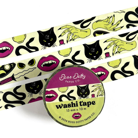 Spooky Icons Washi Tape