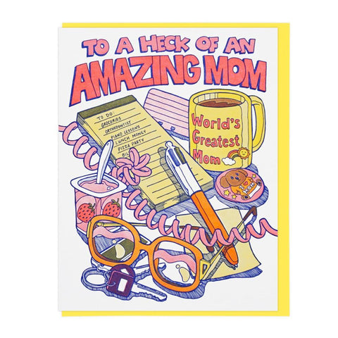 Heck of an Amazing Mom Card