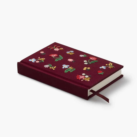 Gracie Embroidered Mini Journal