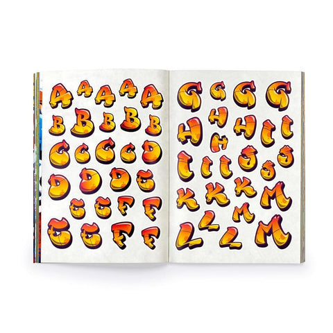 The Graffiti Alphabet Sticker Book