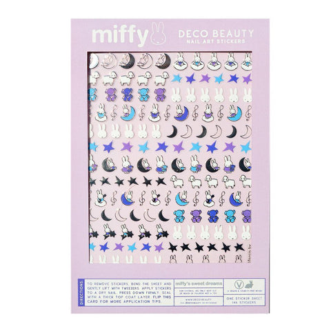 Miffy's Sweet Dreams Nail Art Stickers