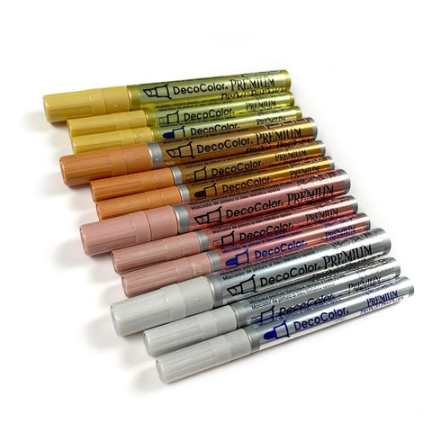DecoColor Premium Metallic Paint Markers