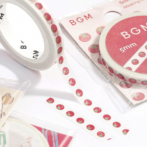 Tomato Time Slim Washi Tape