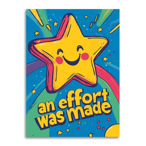 An Effort Was Made Card