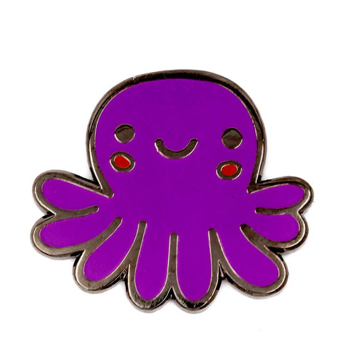 Octopus Enamel Pin