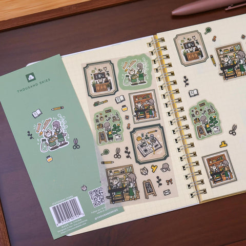 Stationery Store Sticker Sheet