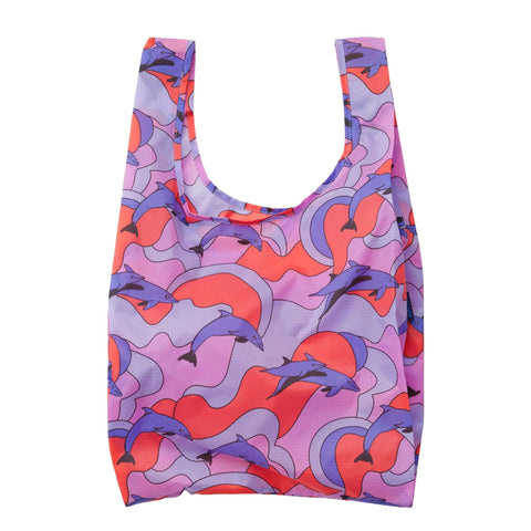 Standard Reusable Tote: Dolphins