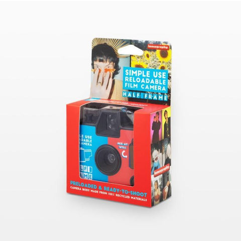 Half-frame Simple Use Reloadable Film Camera