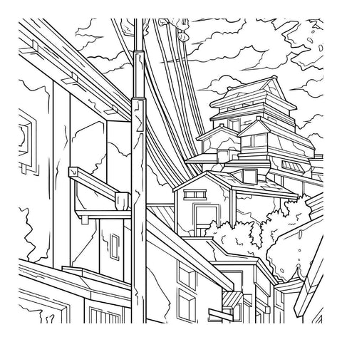 Land of Spirits Coloring Book