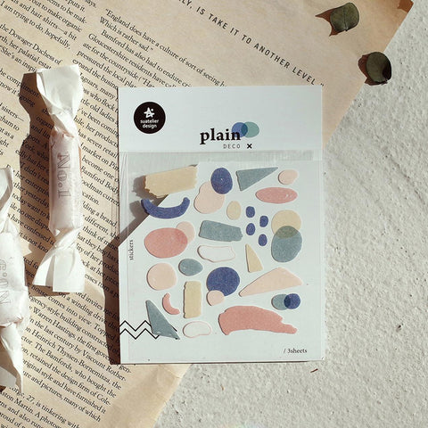 Plain.17 Stickers