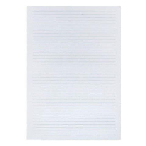 Blue A4 Lined Notepad
