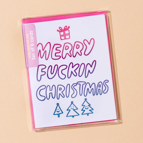 Merry Fuckin' Christmas Card