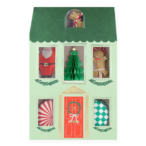 Festive House Cupcake Kit