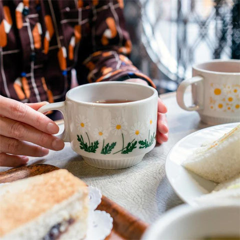 Retro Mug, Wildflower