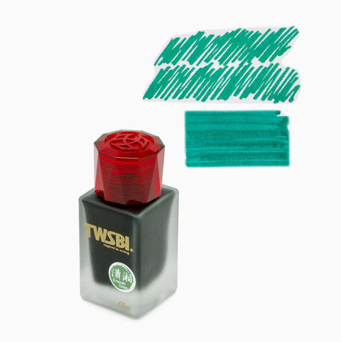 TWSBI 1791 Bottled Ink, Emerald Green