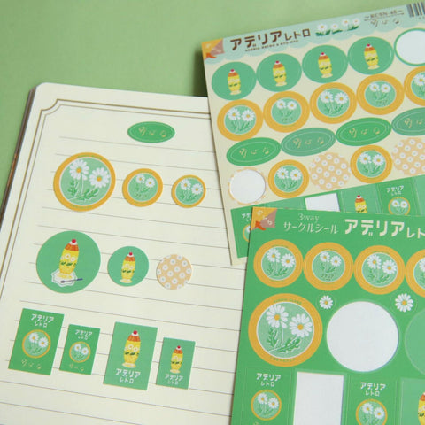 Wildflower Aderia Stickers