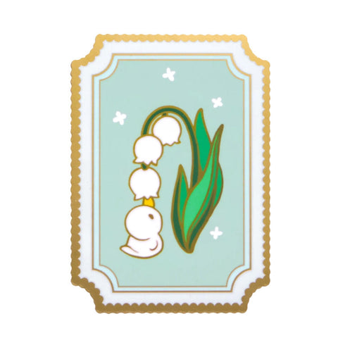 Lily of the Valley Duckie Sticker