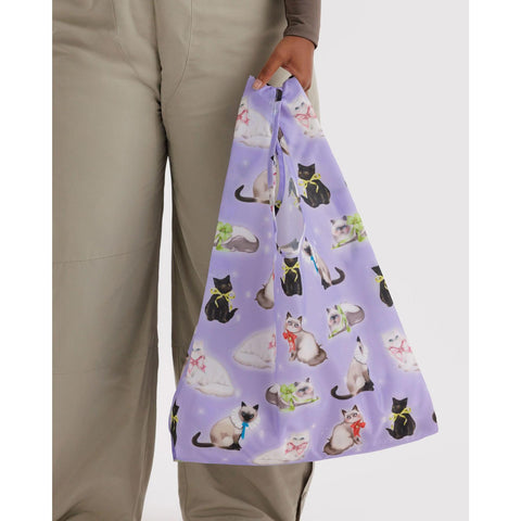 Standard Reusable Tote: Fancy Cats