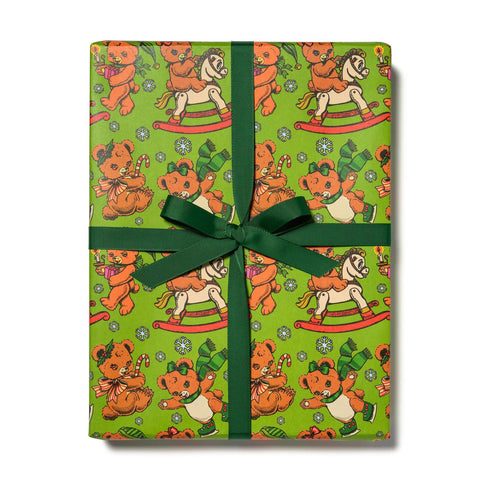 Merry Bears Wrapping Paper