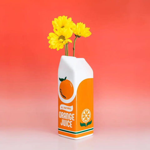 Orange Juice Rise + Shine Vase