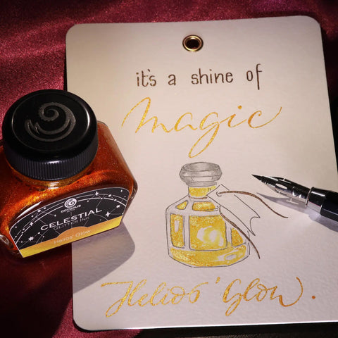 Celestial Glitter Inks