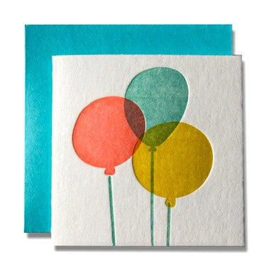 Balloons Mini Card