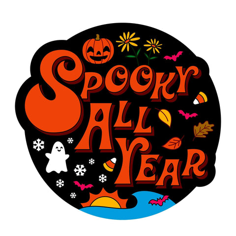 Spooky All Year Sticker