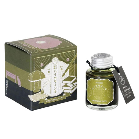 Teranishi Guitar Taisho Roman Haikara Ink, Emotional Olive