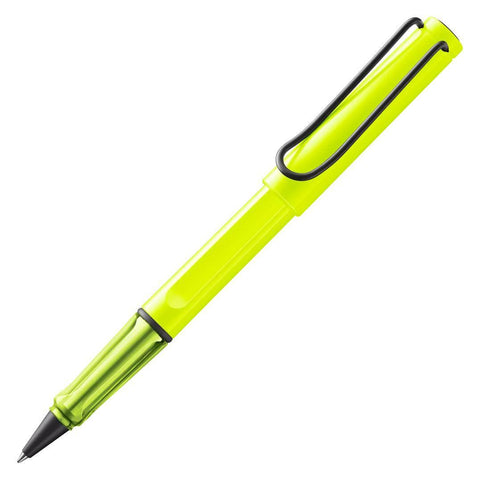 LAMY Safari Rollerball Pen, Neon Yellow
