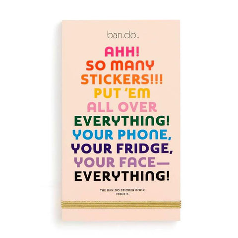 Ahh! So Many Stickers Sticker Book